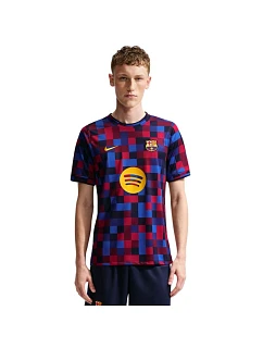Pánské tričko Nike FC Barcelona Home tmavě modré a vínové II1667 621