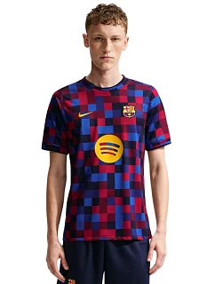 Pánské tričko Nike FC Barcelona Home tmavě modré a vínové II1667 621