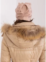 Czapka AT CZ model 19014883 jasny różowy - FPrice