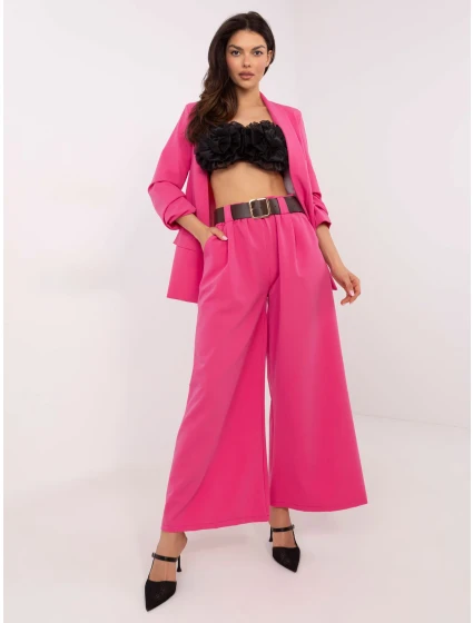 Spodnie DHJ SP ciemny różowy model 20831809 - FPrice Spodnie DHJ SP ciemny różowy model 20831809 - FPrice