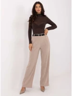 Spodnie IT SP model 21747092 beżowy - FPrice Spodnie IT SP model 21747092 beżowy - FPrice