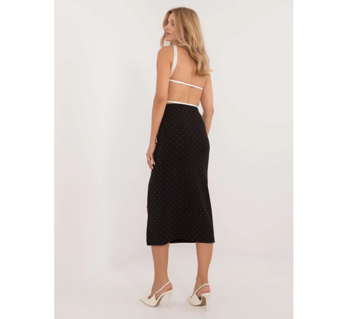 Sukně MI SD 25999.73 černá a stříbrná Sukně MI SD 25999.73 černá a stříbrná