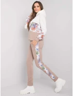 Souprava RV KMPL 7356.82 béžová a bílá