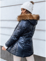 Dámská prošívaná zimní bunda SOLARIS tmavě modrá Dstreet TY4009