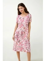 Květinová noční košile model 20794891 růžová - Vamp