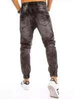 Pánské tmavě šedé džínové kalhoty Dstreet model 21963067 - FashionStreet