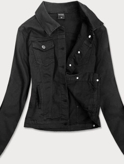 černá dámská džínová bunda s kapsami model 15032356 - M.B.J.