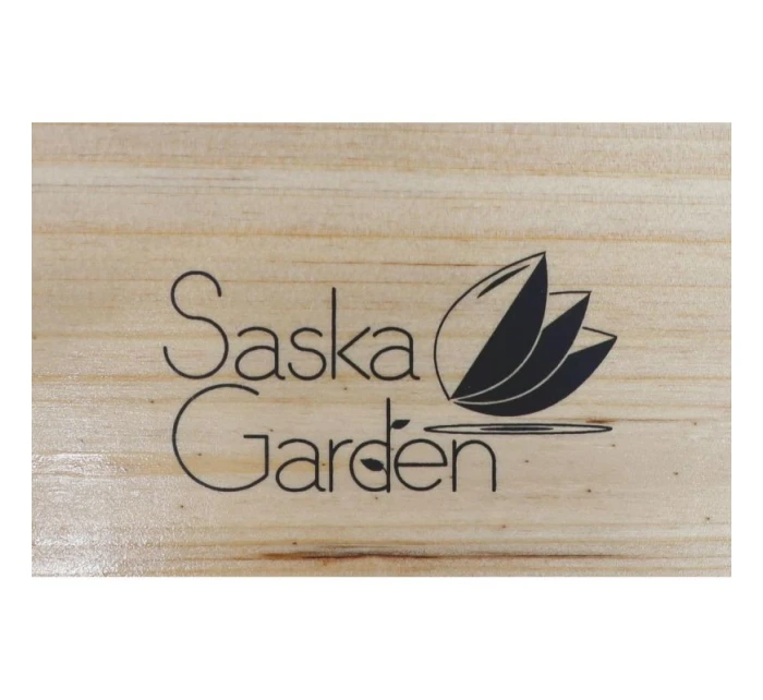 PIKNIKOVÝ BAROVÝ SET DŘEVĚNÝ STŮL A 2 LAVICE