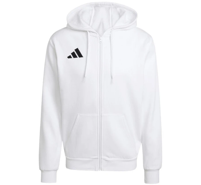 Pánská mikina adidas Entrada 26 FZ Hoody white KF5943 pánské provedení