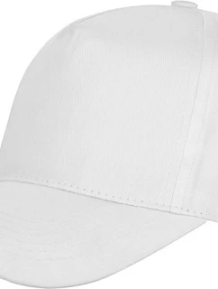 Result Headwear RC 080X 5 panelová polyesterová kšiltovka 28.080X white