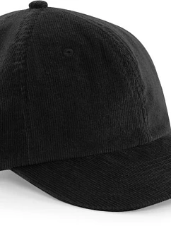 B 6 panelová kšiltovka Cord 53.0 black model 22411867 - Beechfield