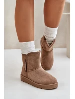 Dámské Sněhule Big Star OO274A165 Béžové