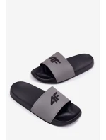 Pánské Pantofle 4F 4FRMM00FSLIM011-25S Šedé