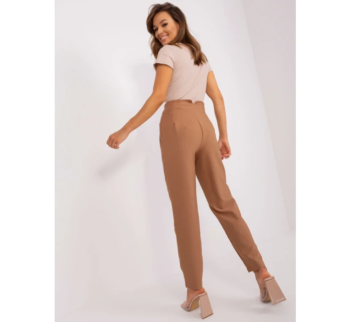 TW SP OB067 kalhoty.41P světle hnědá