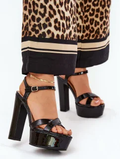 Sandály na podpatku  model 210803 Step in style