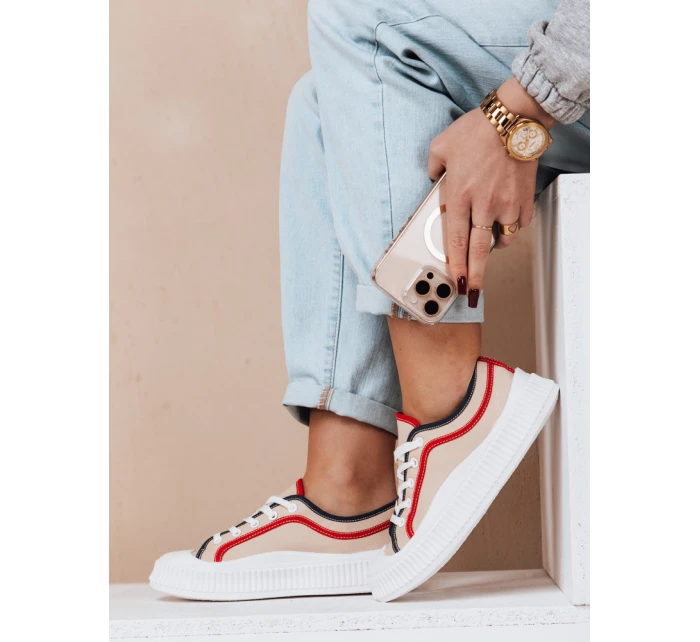 Dámské sportovní tenisky BENDIX beige FashionStreet ZY0310