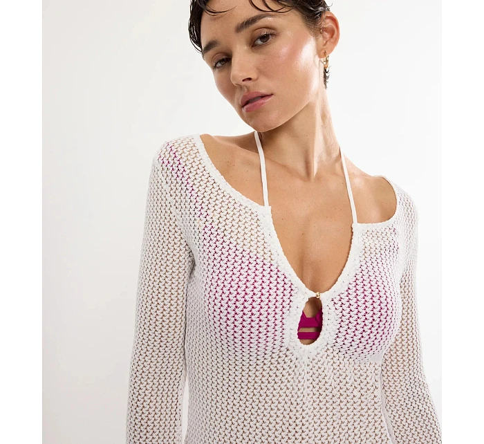 Beach MyWear Long Dress LSL WHITE WHITE model 22065315 - Triumph Beach MyWear Long Dress LSL WHITE WHITE model 22065315 - Triumph