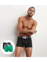 Pánské módní boxerky 3 ks model 19651969 BOXER 3x  bílá - DIM