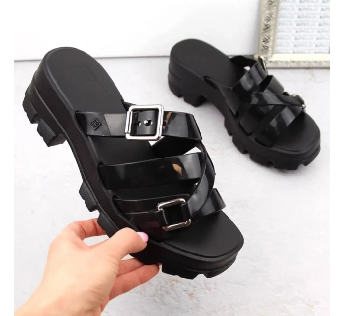 žabky s podpatkem W model 20183834 - Zaxy žabky s podpatkem W model 20183834 - Zaxy