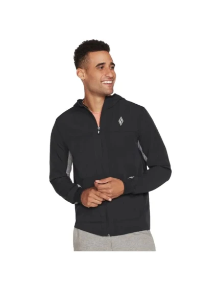 Premium Bunda s kapucí Black L model 21387339 - Skechers Premium Bunda s kapucí Black L model 21387339 - Skechers