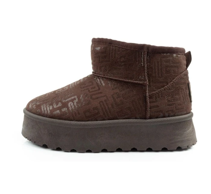 snow boots winter  boots dark brown dámské model 21406169 - Lee Cooper