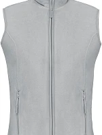 Kariban K 906 Dámská mikrofleecová vesta "Melodie" 20.K906 snow grey