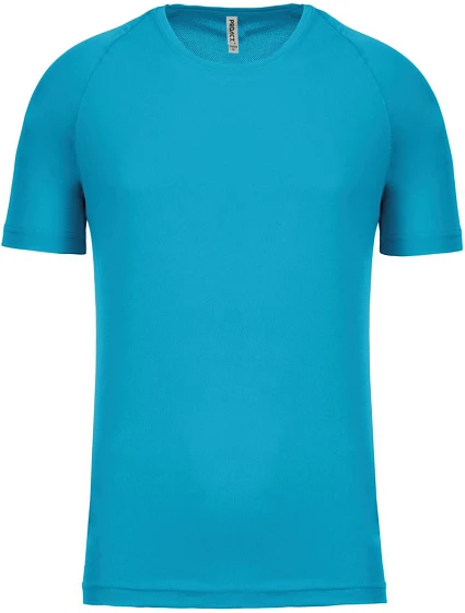 Kariban ProAct PA 438 Pánské sportovní tričko 20.P438 light turquoise Kariban ProAct PA 438 Pánské sportovní tričko 20.P438 light turquoise