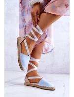 Dámské vázané espadrilky Big Star model 21577568 Modré - Big Star Shoes Dámské vázané espadrilky Big Star model 21577568 Modré - Big Star Shoes