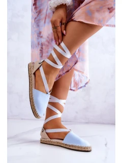 Dámské vázané espadrilky Big Star model 21577568 Modré - Big Star Shoes