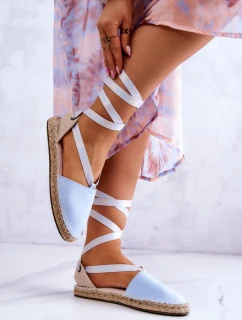 Dámské vázané espadrilky Big Star model 21577568 Modré - Big Star Shoes