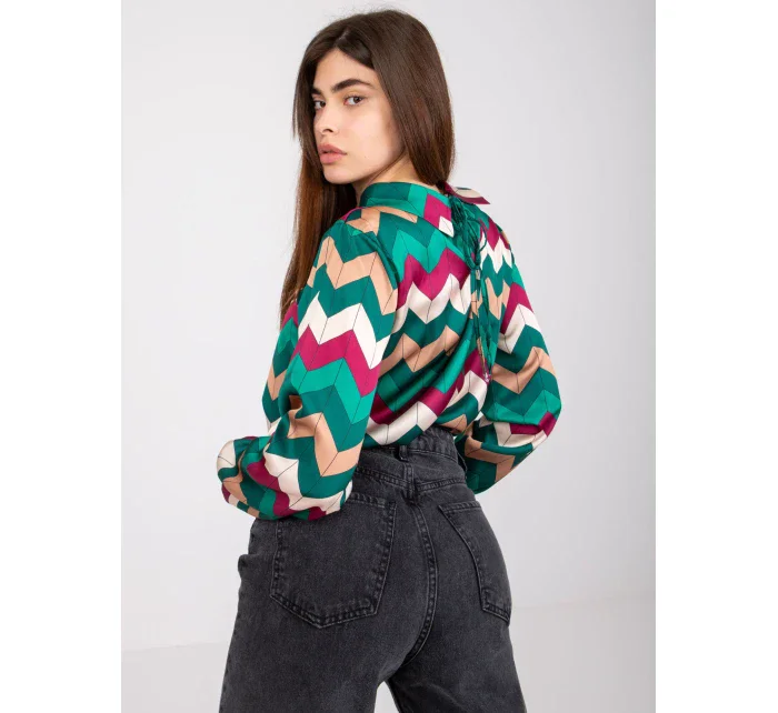 Halenka DHJ BZ 12311.49P tmavě zelená