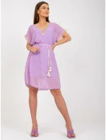 Šaty DHJ SK 1508.12 světle fialová