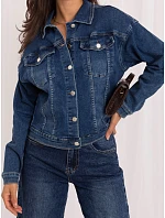 Kurtka IR KR model 22278350 ciemny niebieski - FPrice Kurtka IR KR model 22278350 ciemny niebieski - FPrice