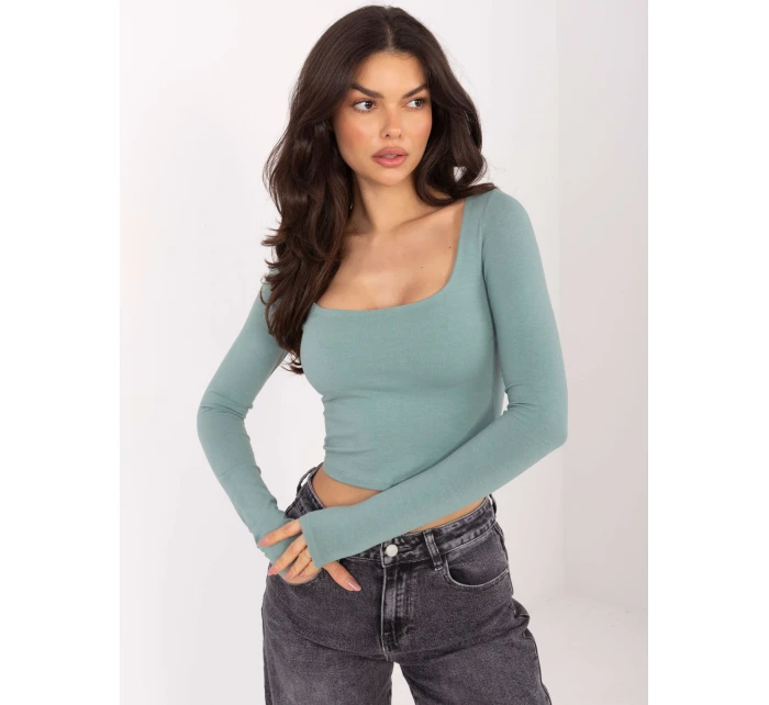 Halenka WT BZ A1217.74 pistáciová Halenka WT BZ A1217.74 pistáciová