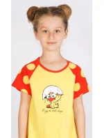 Dětská noční košile s krátkým rukávem Malé model 15847273 - Vienetta Kids Dětská noční košile s krátkým rukávem Malé model 15847273 - Vienetta Kids