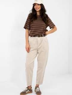 Kordové kalhoty model 224053 Italy Moda