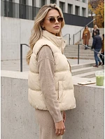 kamizelka damska bez beżowa model 22324225 - FashionStreet kamizelka damska bez beżowa model 22324225 - FashionStreet