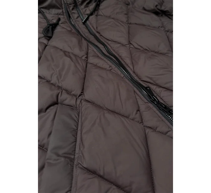 zimowa kurtka damska z kapturem model 21247857 - Libland