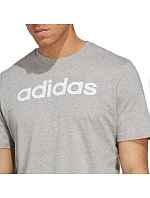Adidas Essentials Single Jersey Lineární vyšívané logo Tee M IC9277 Muži