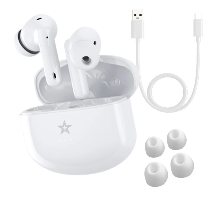 Bezdrátová sluchátka GIEWONT RealSound PRO ANC ENC GWS800-2 White Bezdrátová sluchátka GIEWONT RealSound PRO ANC ENC GWS800-2 White