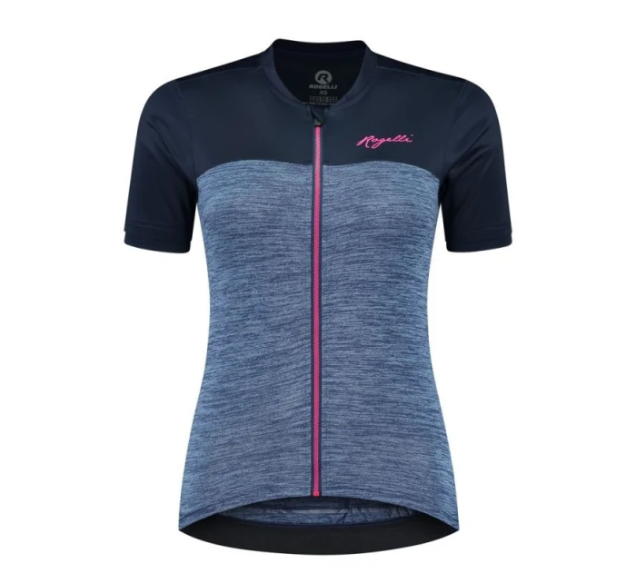 Rogelli dámský dres MELANGE purple S