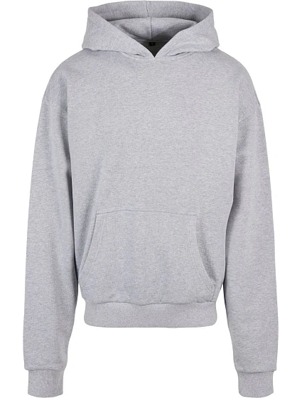 Build your Brand BY 162 Mikina s kapucí z těžké bavlny "Ultra Heavy" 56.0162 heather grey Build your Brand BY 162 Mikina s kapucí z těžké bavlny "Ultra Heavy" 56.0162 heather grey