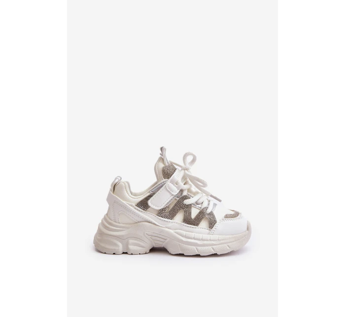 Dětské tenisky se zirkony bílé Rianalla Dětské tenisky se zirkony bílé Rianalla