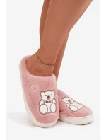 Kožešinové pantofle s růžové model 21772562 - Boto Kožešinové pantofle s růžové model 21772562 - Boto