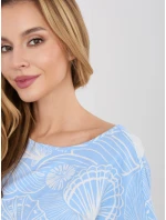 T shirt D12110M02646F jasny niebieski