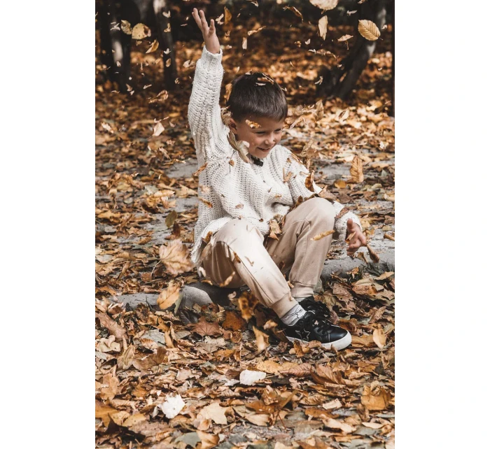 Dětská sportovní obuv Šněrovací Big Star KK374223 Černe Dětská sportovní obuv Šněrovací Big Star KK374223 Černe