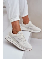 Dámské tenisky Big Star – světle béžové Dámské tenisky Big Star – světle béžové