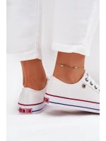 Dámské nízké tenisky Big Star – bílé Dámské nízké tenisky Big Star – bílé
