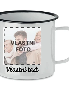 Personalizovaný retro plecháček s fotografií