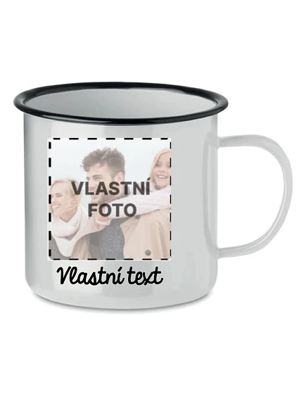 Personalizovaný retro plecháček s fotografií